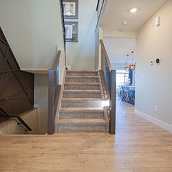 Entrance - Landmark Homes’ front garage showhome