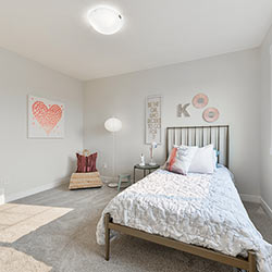 Child's Room - Kirkland Homes’ front garage showhome