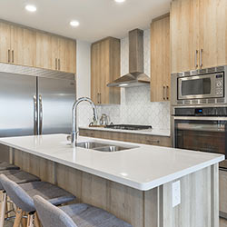 Kitchen - Kirkland Homes’ front garage showhome