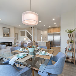 Main floor - Kirkland Homes’ front garage showhome