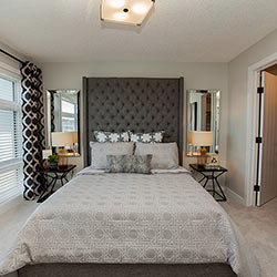 Master Bedroom - Landmark Homes’ laned showhome