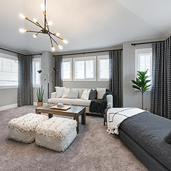Bonus room – Pacesetter Homes’ front garage showhome